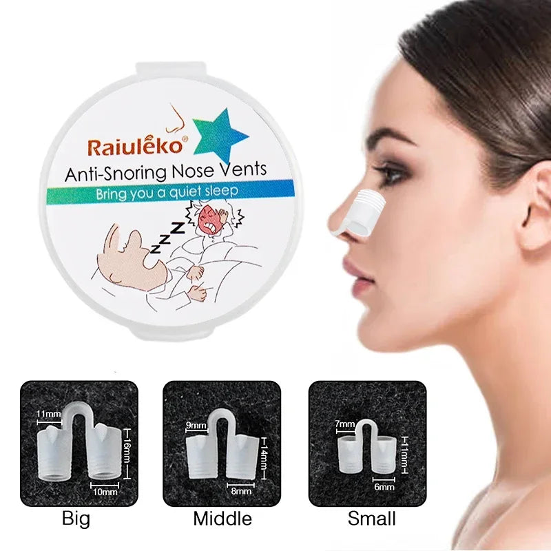 Anti Snoring Nasal Dilator for Easy Breathing Preventing Snoring Breathe Aid Stop Snore Device Easy Breathing Improvement Sleep